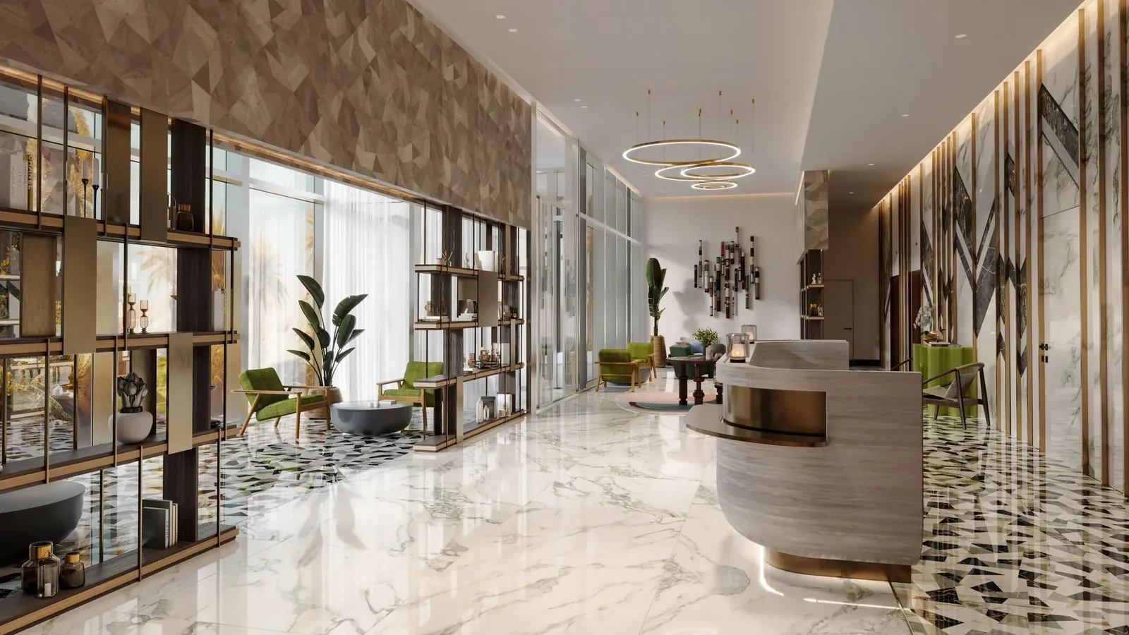 Residence lobby